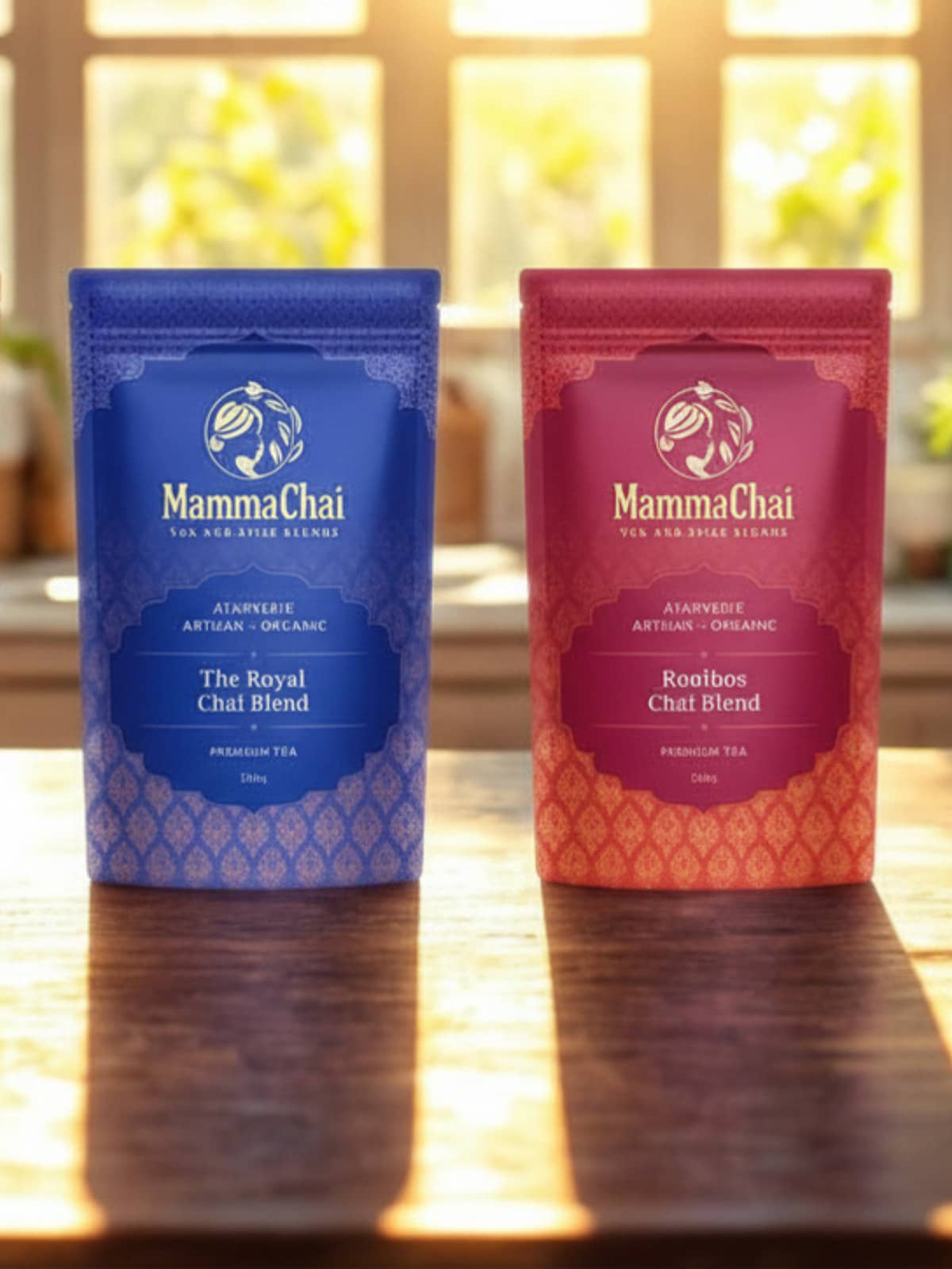 Two Mamma Chai tea packages. bundle and Save